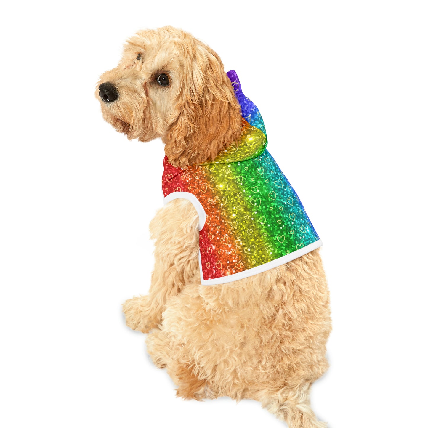 Heart of Gold "Sparkle" Pet Hoodie (Free Shipping!)