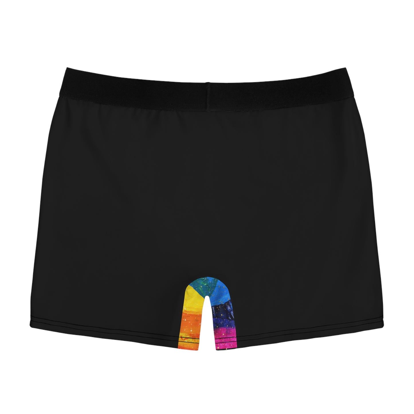 Rainbow-Paint Print Boxer Briefs (Free Shipping)