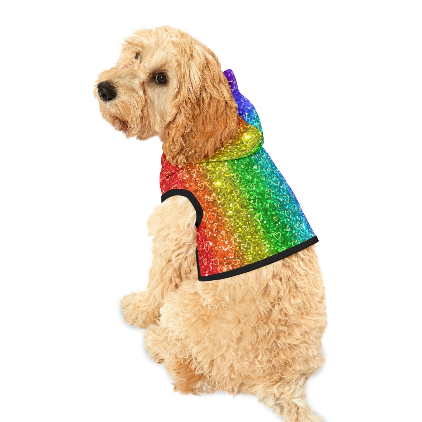 Heart of Gold "Sparkle" Pet Hoodie (Free Shipping!)