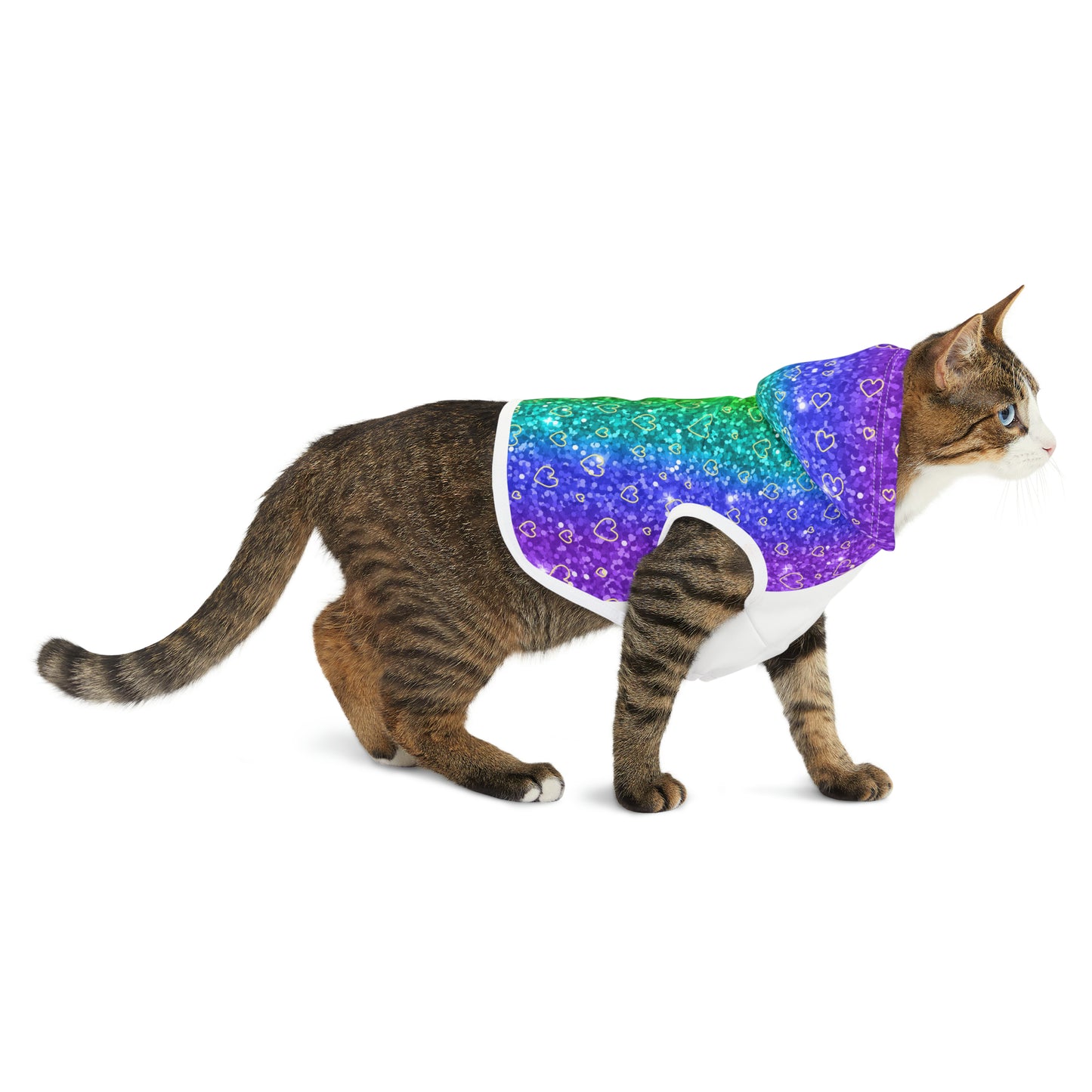 Heart of Gold "Sparkle" Pet Hoodie (Free Shipping!)