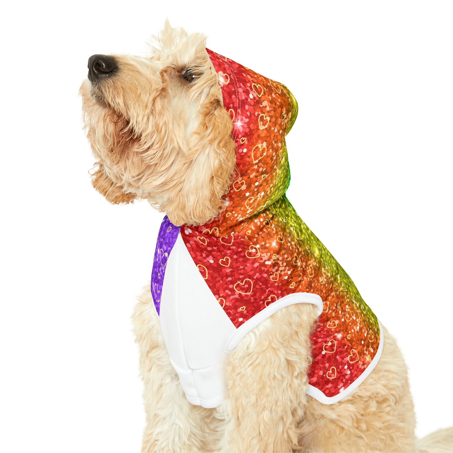 Heart of Gold "Sparkle" Pet Hoodie (Free Shipping!)