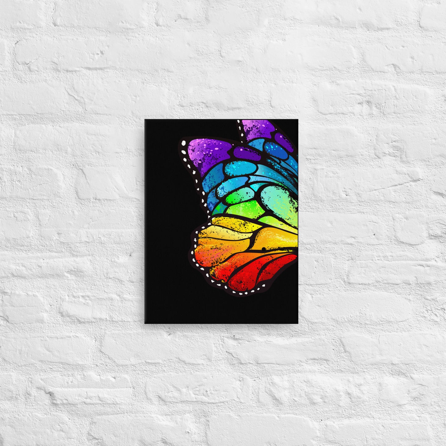 Proud Butterfly Abstract Canvas (Free Shipping!)