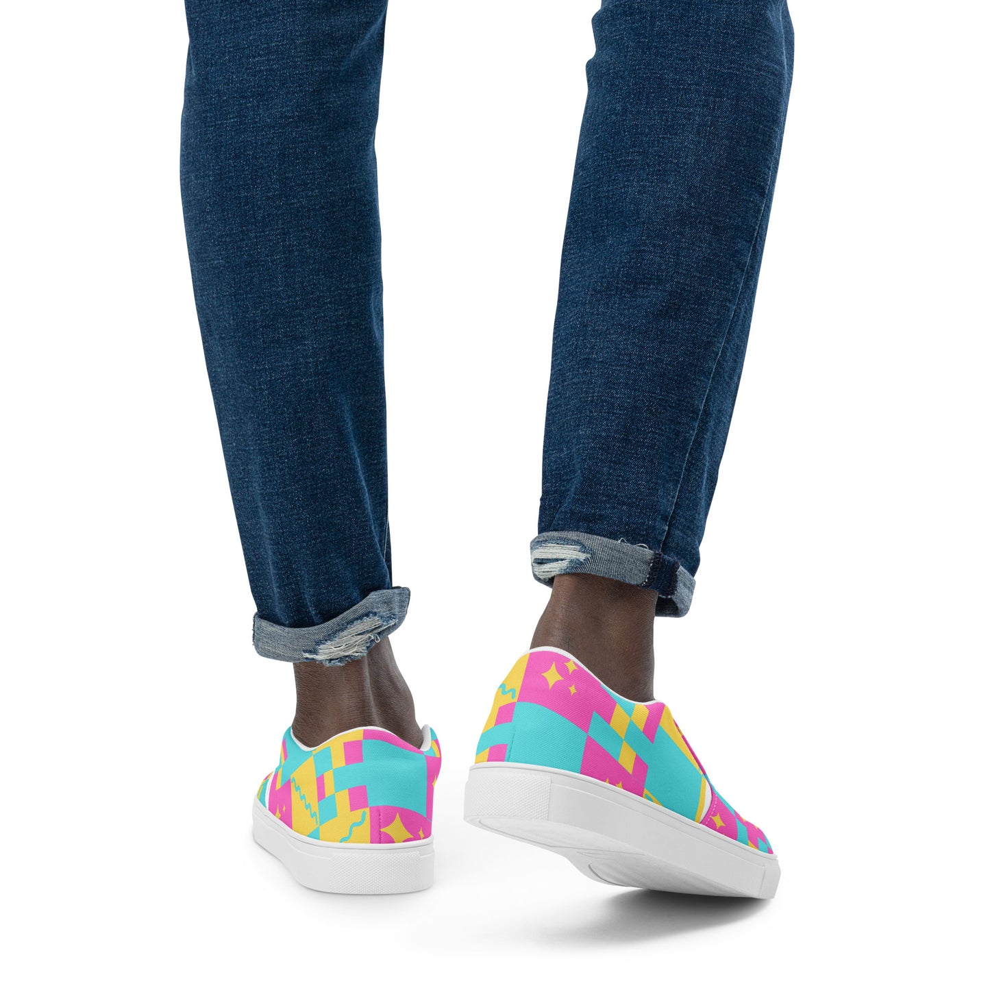 Pan Pride Shining Star slip-on canvas shoes (Free Shipping!)