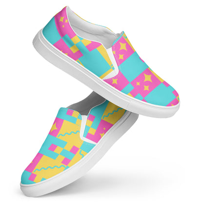 Pan Pride Shining Star slip-on canvas shoes (Free Shipping!)