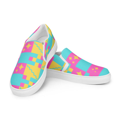 Pan Pride Shining Star slip-on canvas shoes (Free Shipping!)