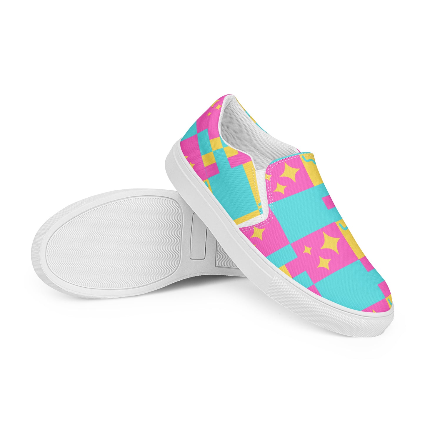 Pan Pride Shining Star slip-on canvas shoes (Free Shipping!)