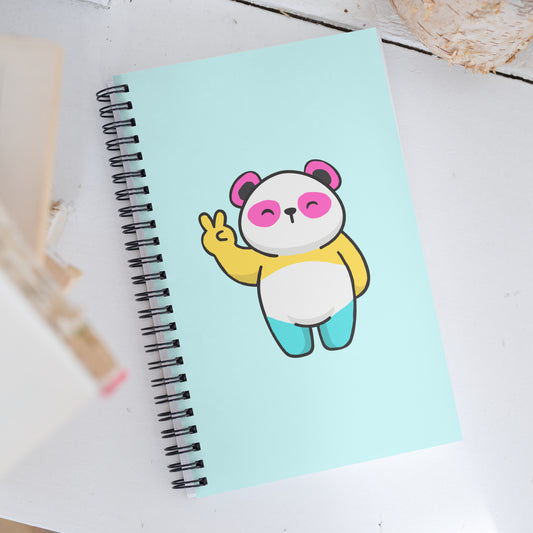 Peaceful Pan Panda Bullet Journal/Spiral notebook (Free Shipping!)